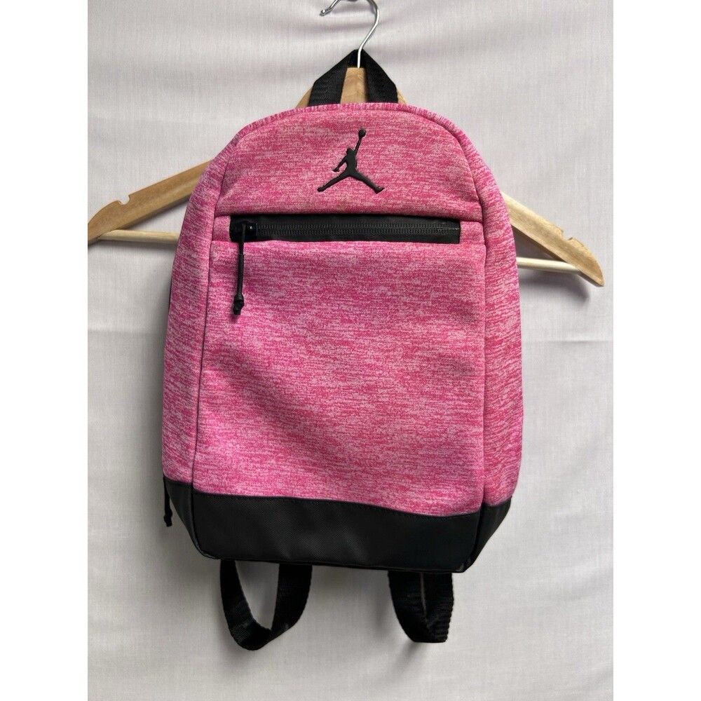 Air Jordan Jumpman Pink Mini Backpack School Work Pink Foamy Barely Used
